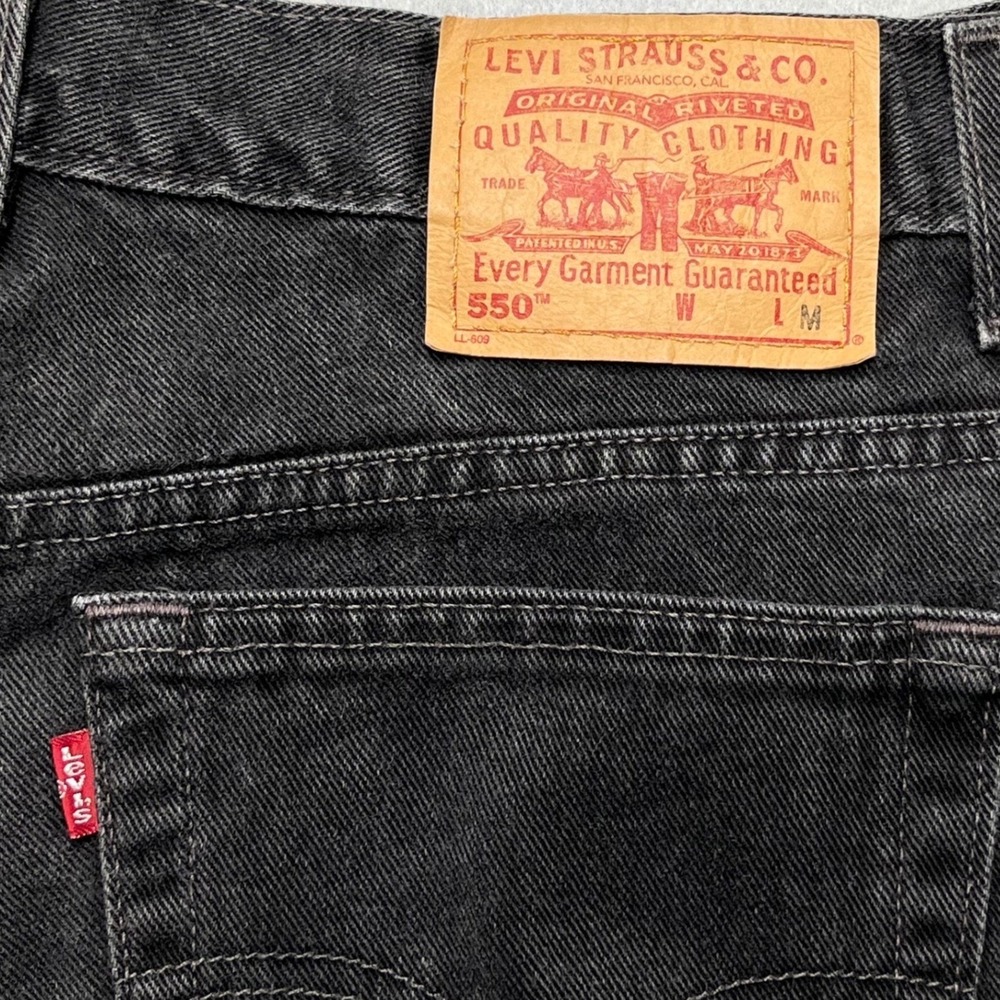 Levi's Black High-Rise Relaxed Jeans